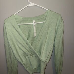 Lululemon Green Women's Wrap Top